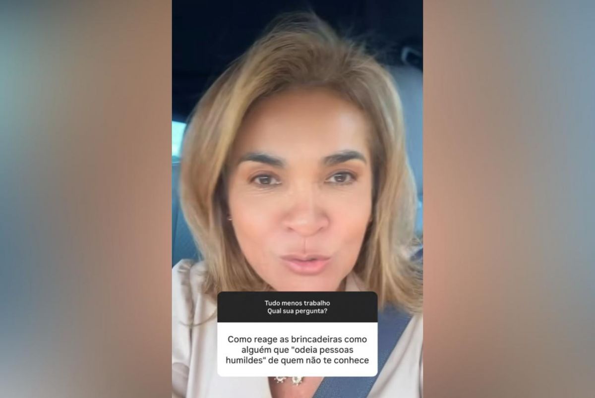 Izaura Cardoso acusa golpe em vídeo e responde se gosta de pessoas humildes